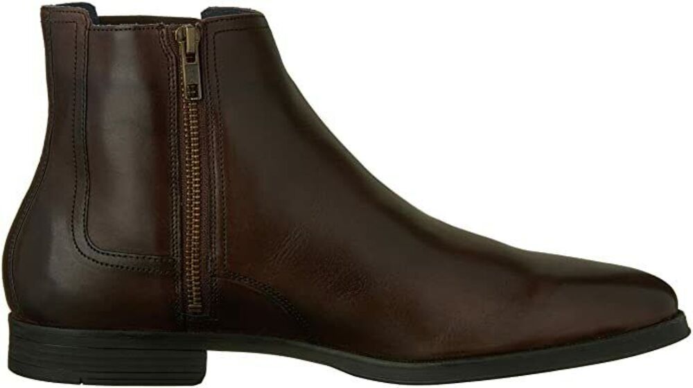 Cole Haan Men's Chestnut Brown Montgomery Zip Chelsea Boot sz 12